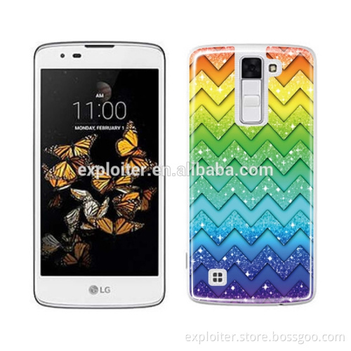 Ultra thin soft plastic epoxy resin custom phone case for LG K8 case